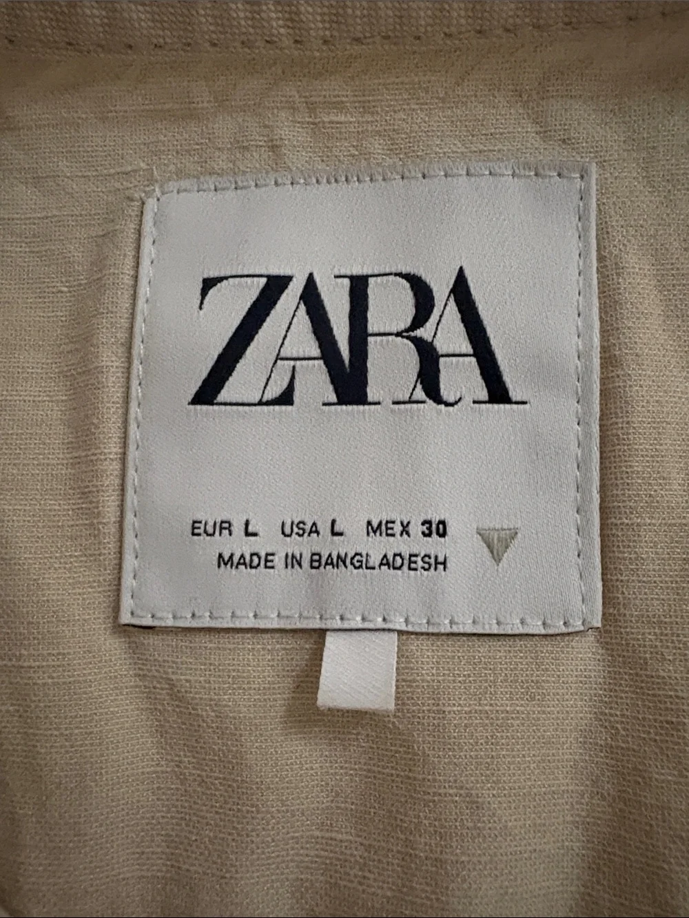 Zara linen blend